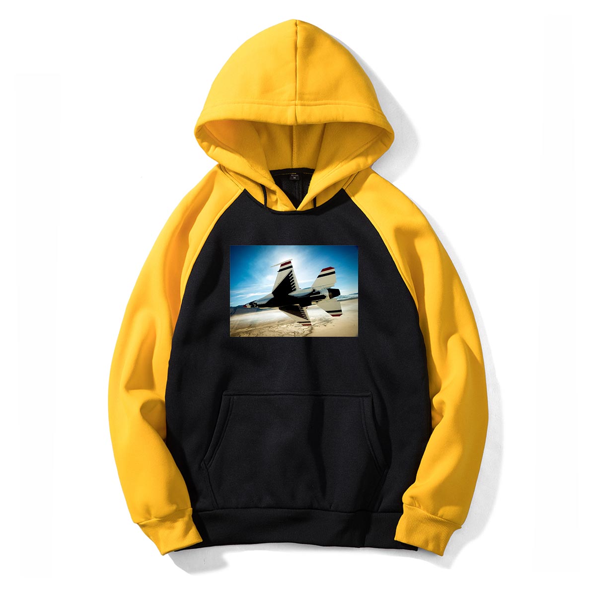 Turning Right Fighting Falcon F16 Designed Colourful Hoodies