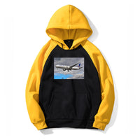 Thumbnail for United Airways Boeing 777 Designed Colourful Hoodies