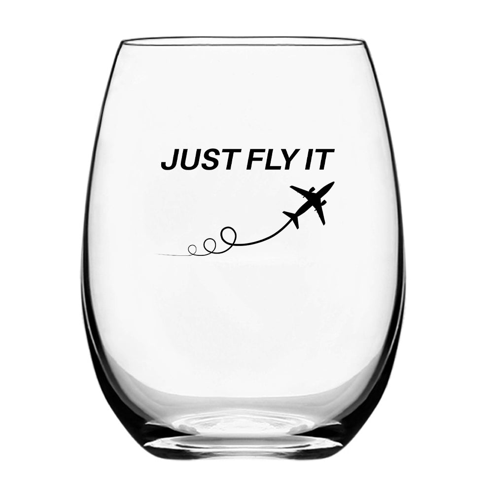 Just Fly It Designed Beer & Water Glasses