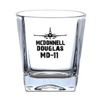 Thumbnail for McDonnell Douglas MD-11 & Plane Designed Whiskey Glass