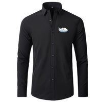 Thumbnail for Antonov 225 Side Profile Designed Long Sleeve Shirts