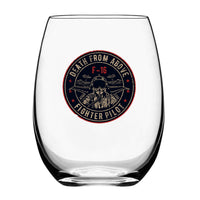 Thumbnail for Fighting Falcon F16 - Death From Above Designed Beer & Water Glasses