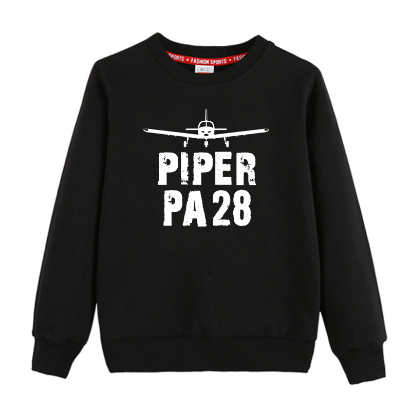 Piper PA28 & Plane Designed "CHILDREN" Sweatshirts