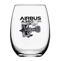 Thumbnail for Airbus A350 & Trent Wxb Engine Designed Beer & Water Glasses