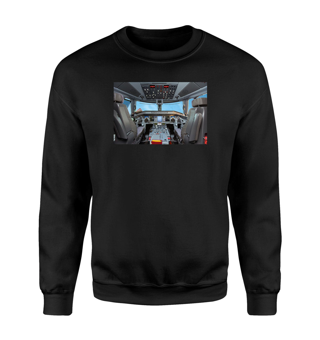 Embraer E190 Cockpit Designed Sweatshirts