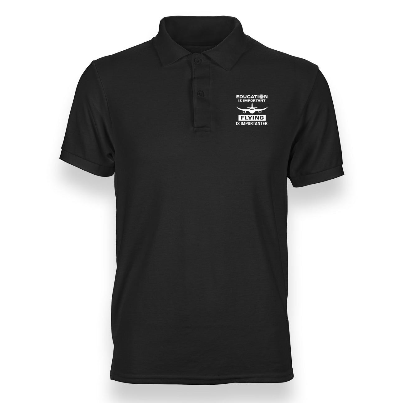 Flying is Importanter Designed "WOMEN" Polo T-Shirts