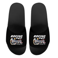 Thumbnail for Boeing 747 & PW4000-94 Engine Designed Sport Slippers