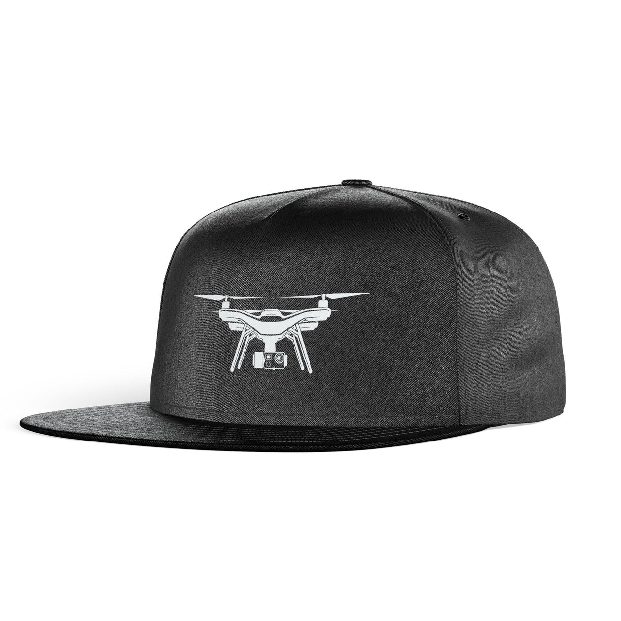 Drone Silhouette Designed Snapback Caps & Hats