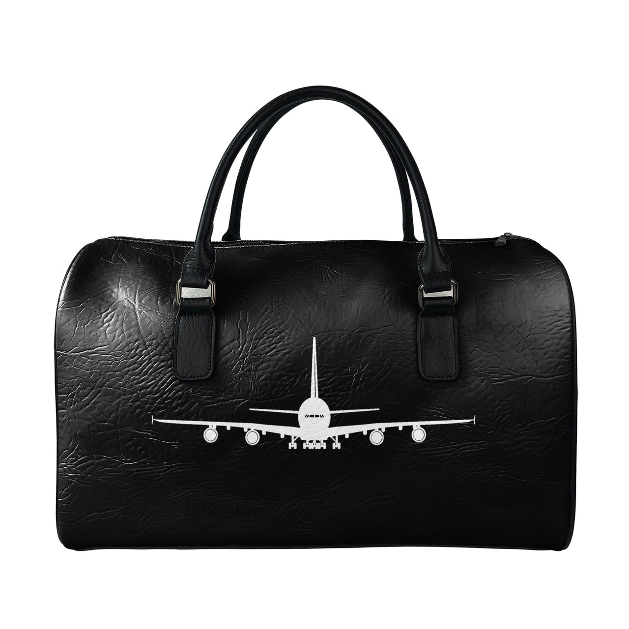 Airbus A380 Silhouette Designed Leather Travel Bag