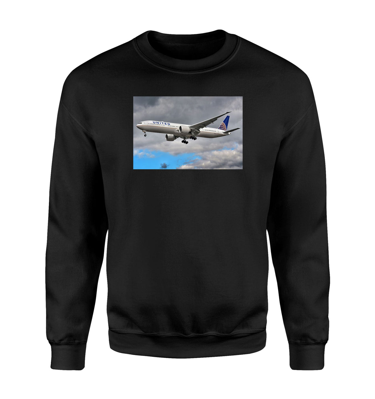 United Airways Boeing 777 Designed Sweatshirts