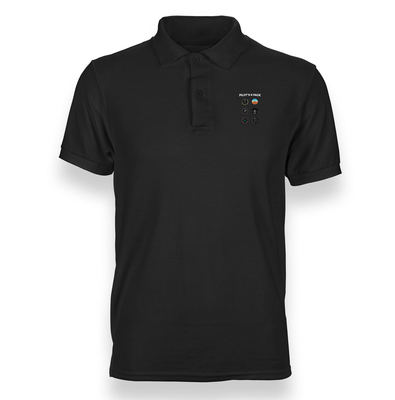 Pilot's 6 Pack Designed "WOMEN" Polo T-Shirts