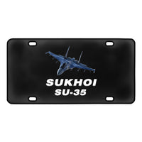 Thumbnail for The Sukhoi SU-35 Designed Metal (License) Plates