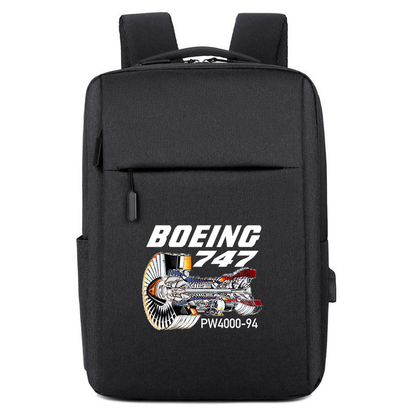 Boeing 747 & PW4000-94 Engine Designed Super Travel Bags