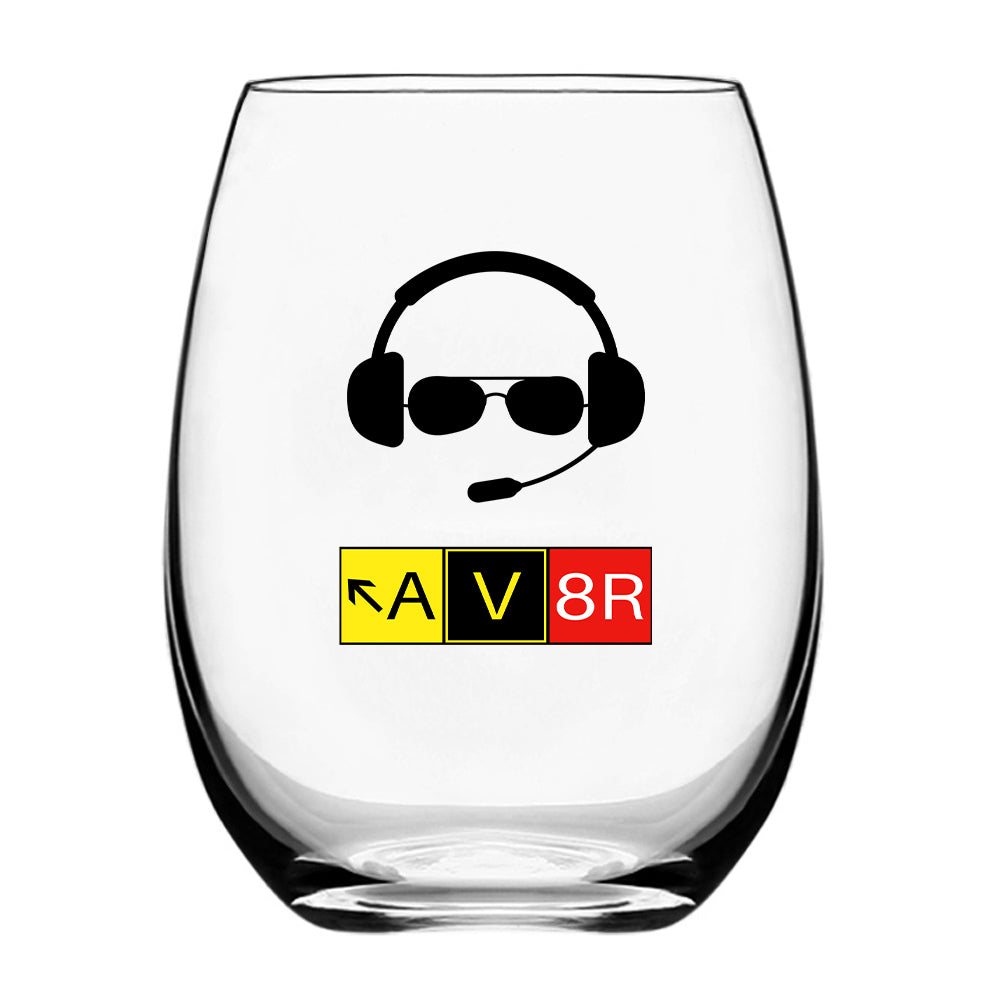 AV8R 2 Designed Beer & Water Glasses