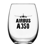 Thumbnail for Airbus A350 & Plane Designed Beer & Water Glasses