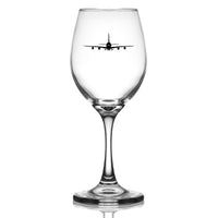 Thumbnail for Airbus A380 Silhouette Designed Wine Glasses