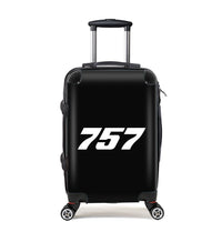 Thumbnail for 757 Flat Text Designed Cabin Size Luggages