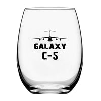 Thumbnail for Galaxy C-5 & Plane Designed Beer & Water Glasses