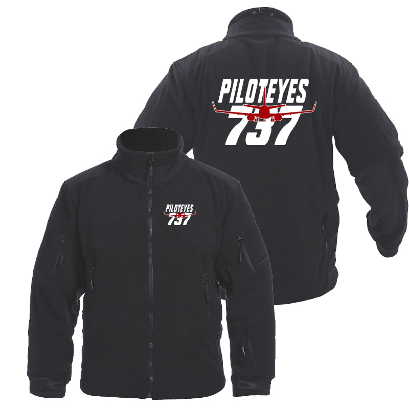 Amazing Piloteyes737 Designed Fleece Military Jackets (Customizable)