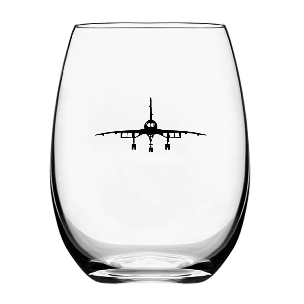 Concorde Silhouette Designed Beer & Water Glasses