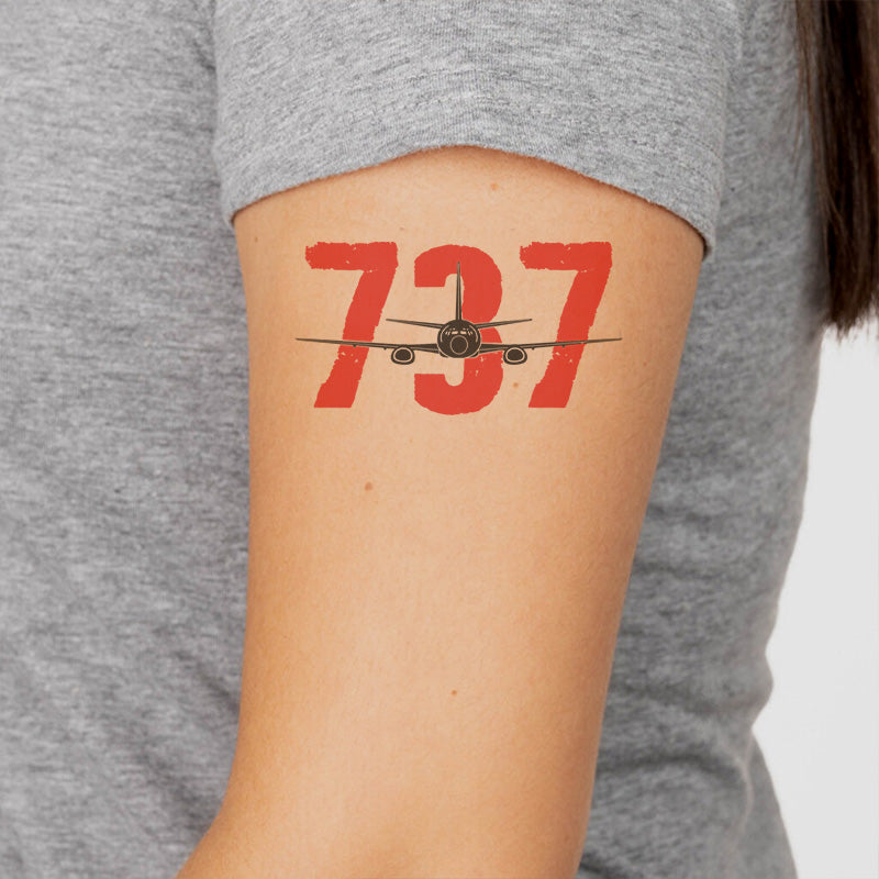 Boeing 737 Designed Designed Tattoes