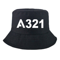 Thumbnail for A321 Flat Text Designed Summer & Stylish Hats