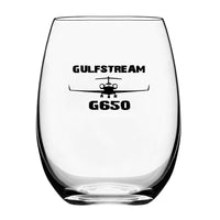 Thumbnail for Gulfstream G650 & Plane Designed Beer & Water Glasses