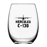 Thumbnail for Hercules C-130 & Plane Designed Beer & Water Glasses