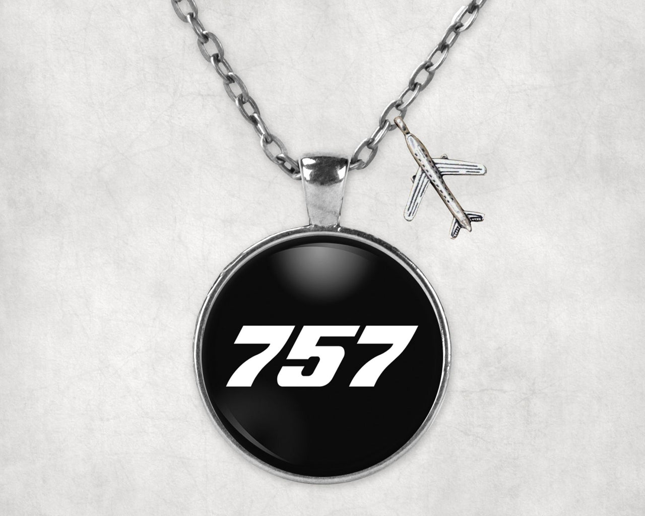 757 Flat Text Designed Necklaces