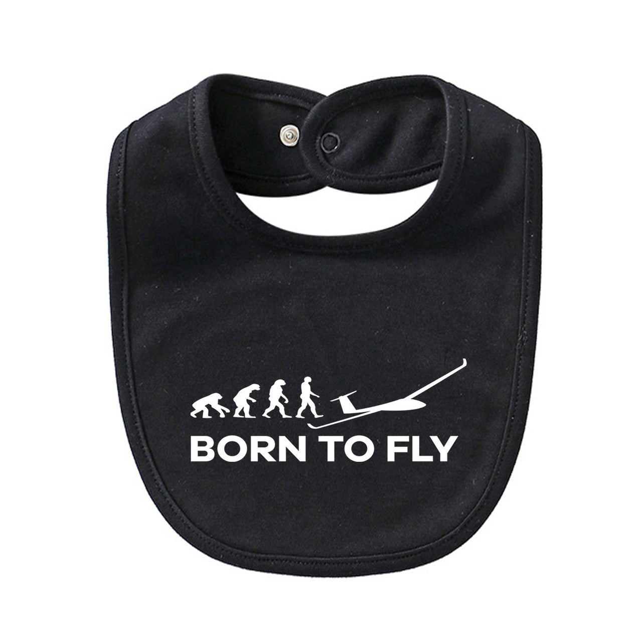 Born To Fly Glider Designed Baby Saliva & Feeding Towels