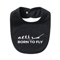 Thumbnail for Born To Fly Glider Designed Baby Saliva & Feeding Towels