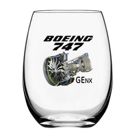 Thumbnail for Boeing 747 & GENX Engine Designed Beer & Water Glasses