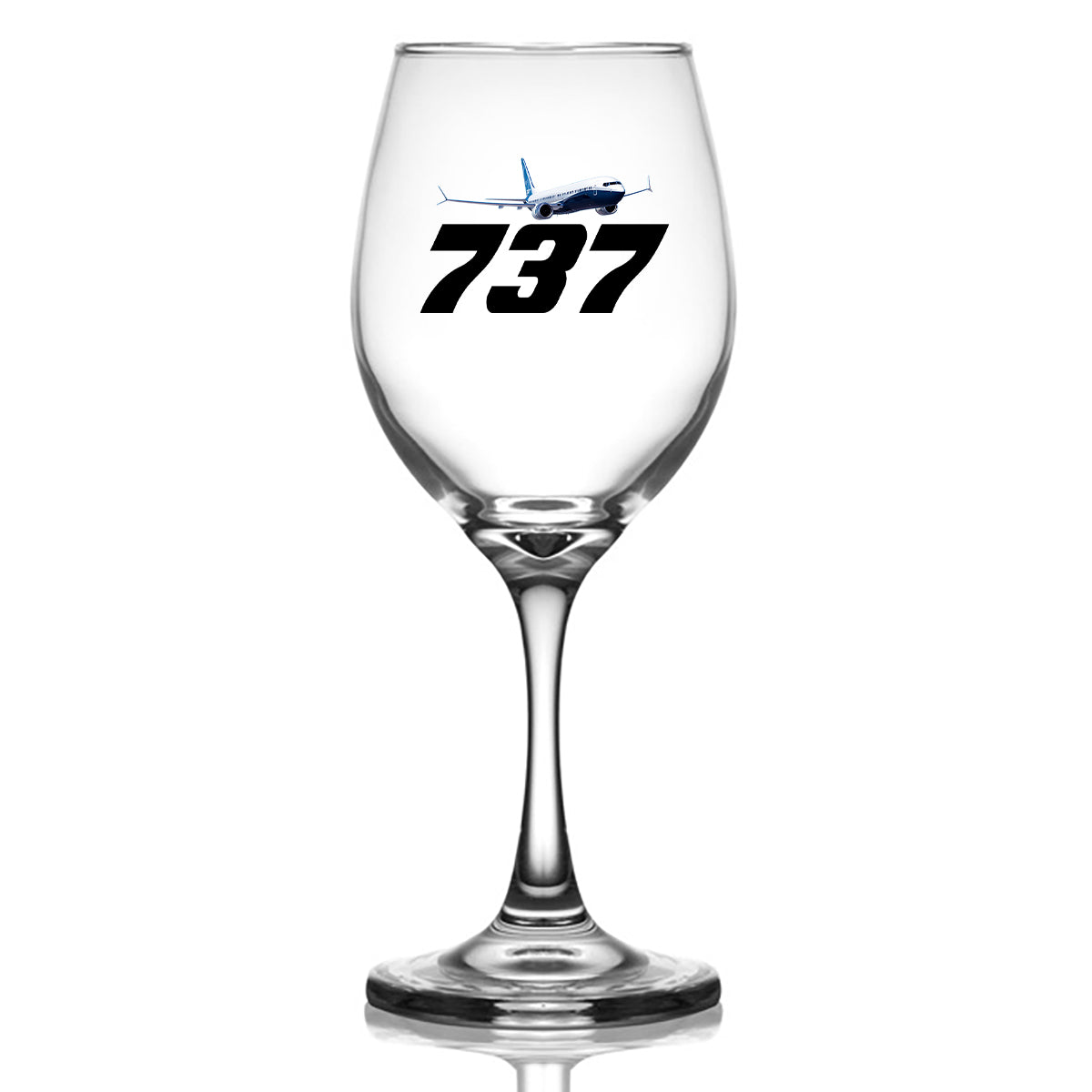 Super Boeing 737-800 Designed Wine Glasses