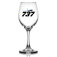 Thumbnail for Super Boeing 737-800 Designed Wine Glasses