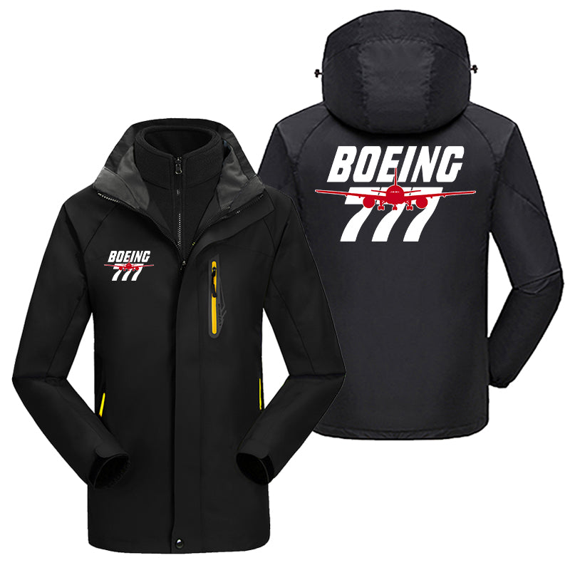 Amazing Boeing 777 Designed Thick Skiing Jackets