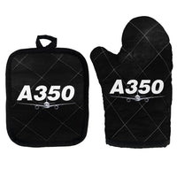 Thumbnail for Super Airbus A350 Designed Kitchen Glove & Holder