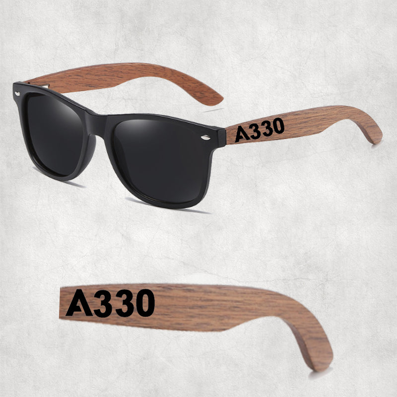 A330 Flat Text Designed Sun Glasses