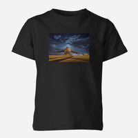 Thumbnail for Amazing Military Aircraft at Night Designed Children T-Shirts