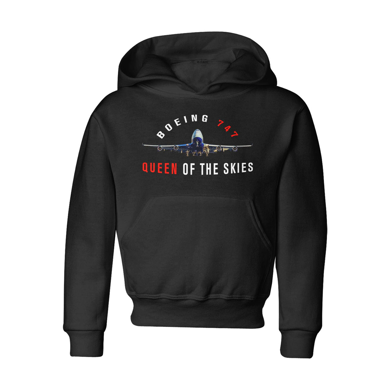 Boeing 747 Queen of the Skies Designed "CHILDREN" Hoodies