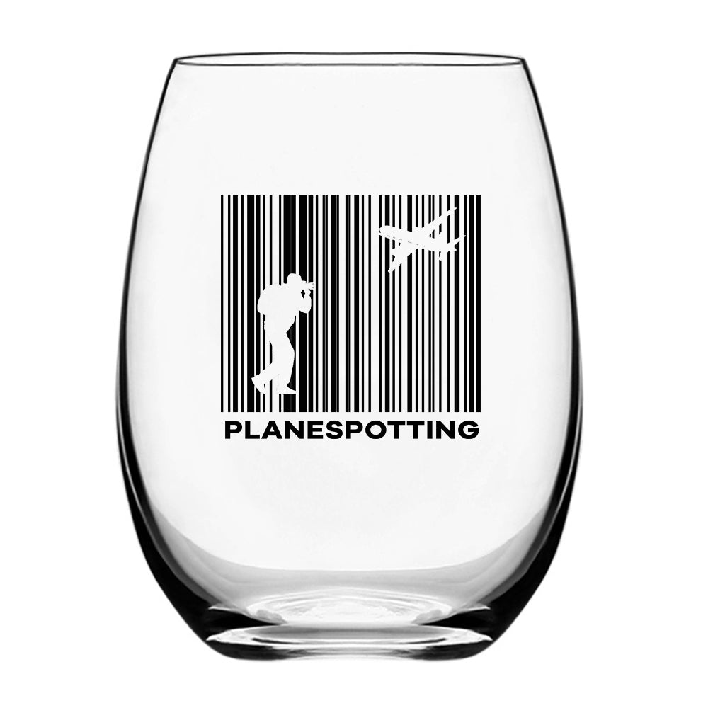 Planespotting Designed Beer & Water Glasses