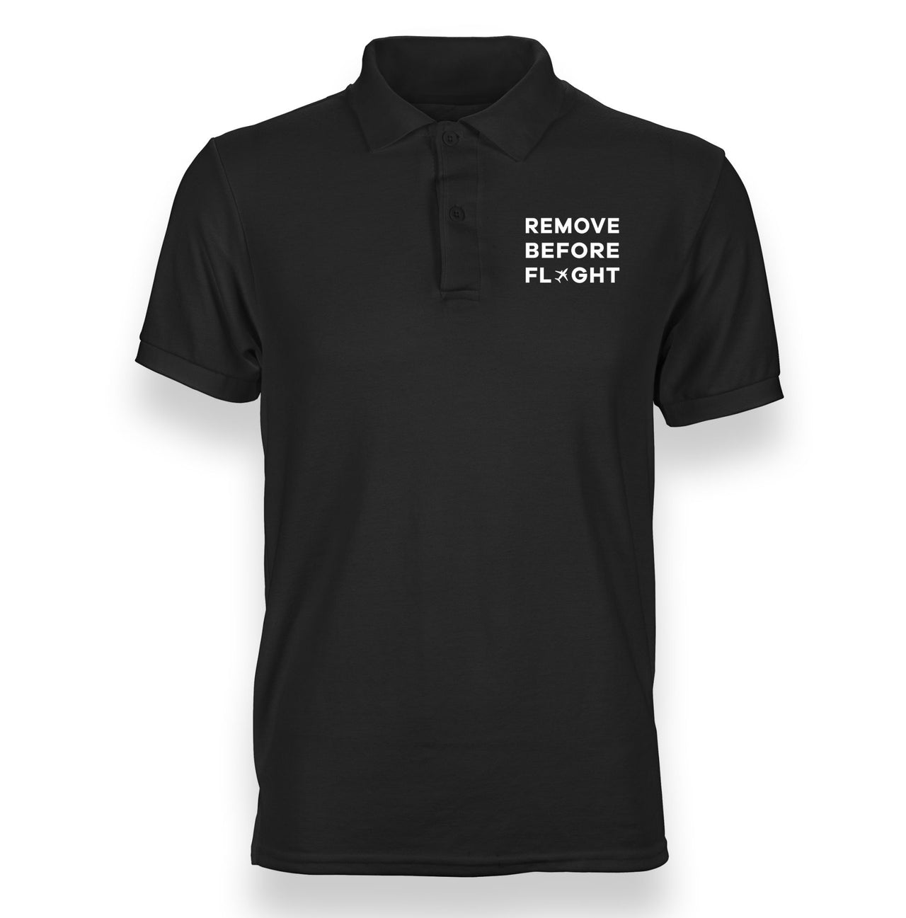 Remove Before Flight Designed "WOMEN" Polo T-Shirts