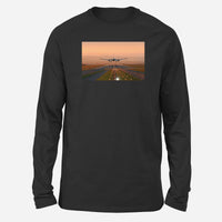 Thumbnail for Super Cool Landing During Sunset Designed Long-Sleeve T-Shirts