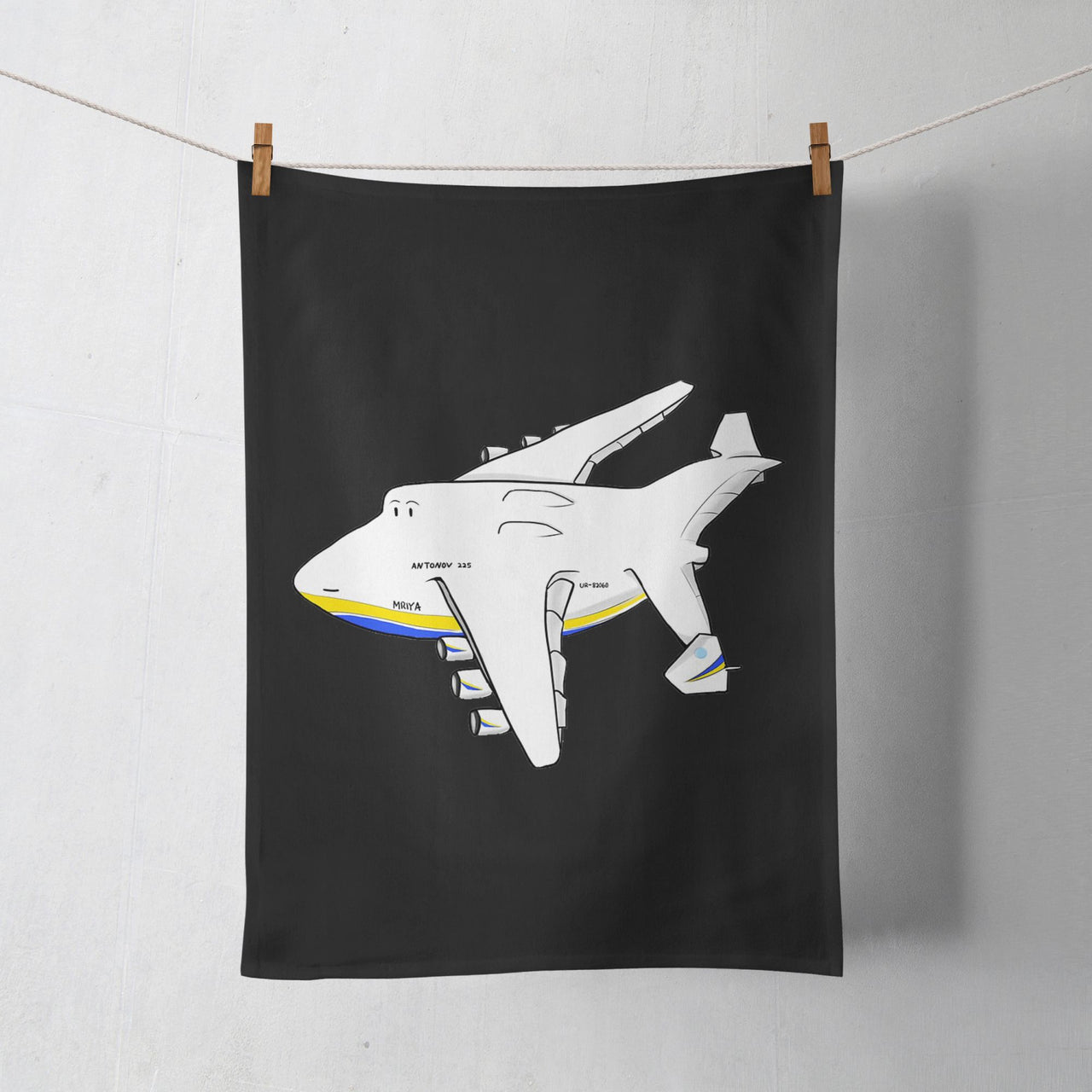 Antonov AN-225 Mriya Designed Towels