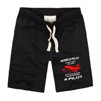 Thumbnail for If You're Cool You're Probably a Pilot Designed Cotton Shorts