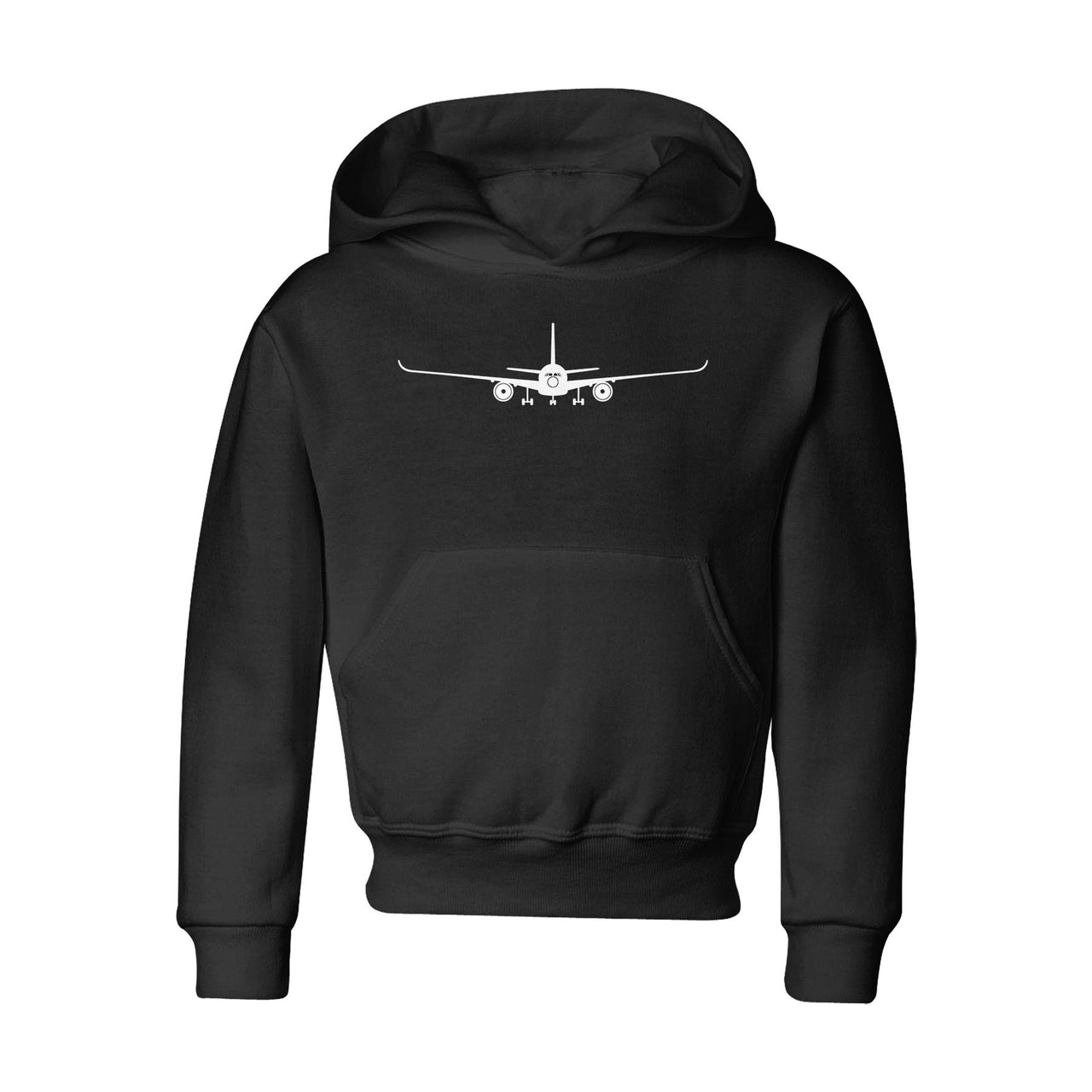 Airbus A350 Silhouette Designed "CHILDREN" Hoodies