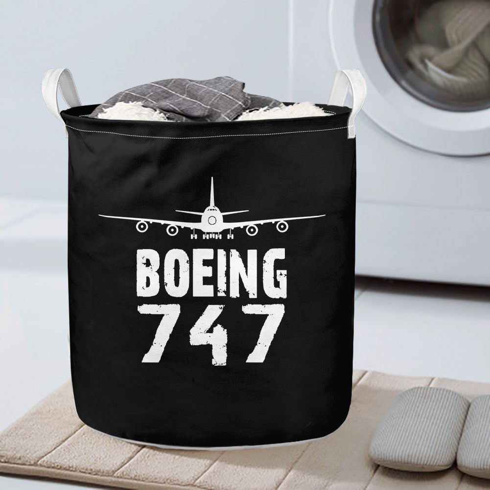 Boeing 747 & Plane Designed Laundry Baskets