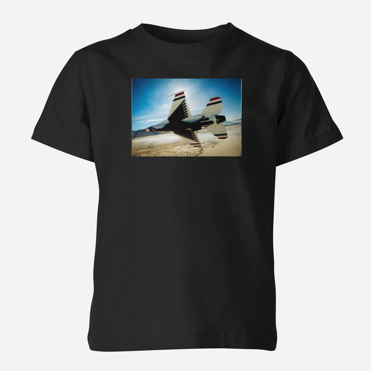 Turning Right Fighting Falcon F16 Designed Children T-Shirts