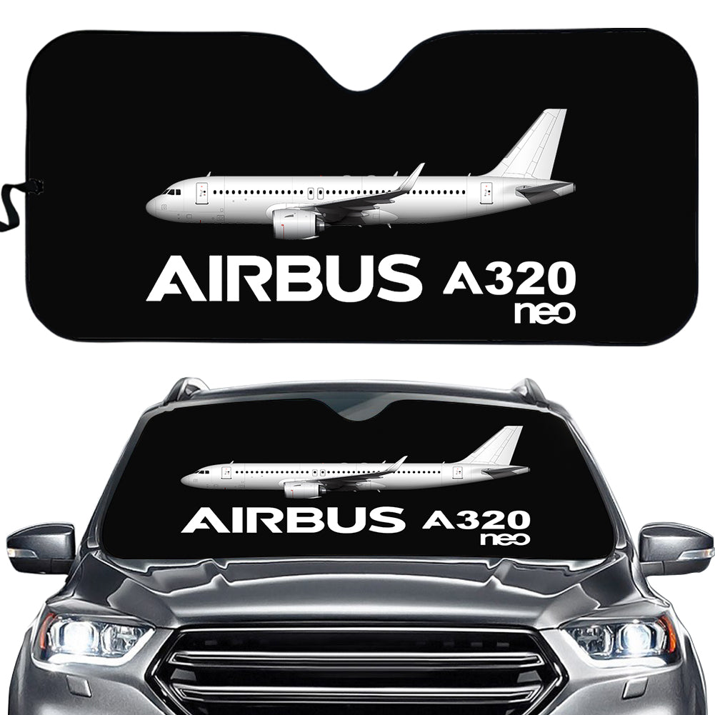 The Airbus A320Neo Designed Car Sun Shade