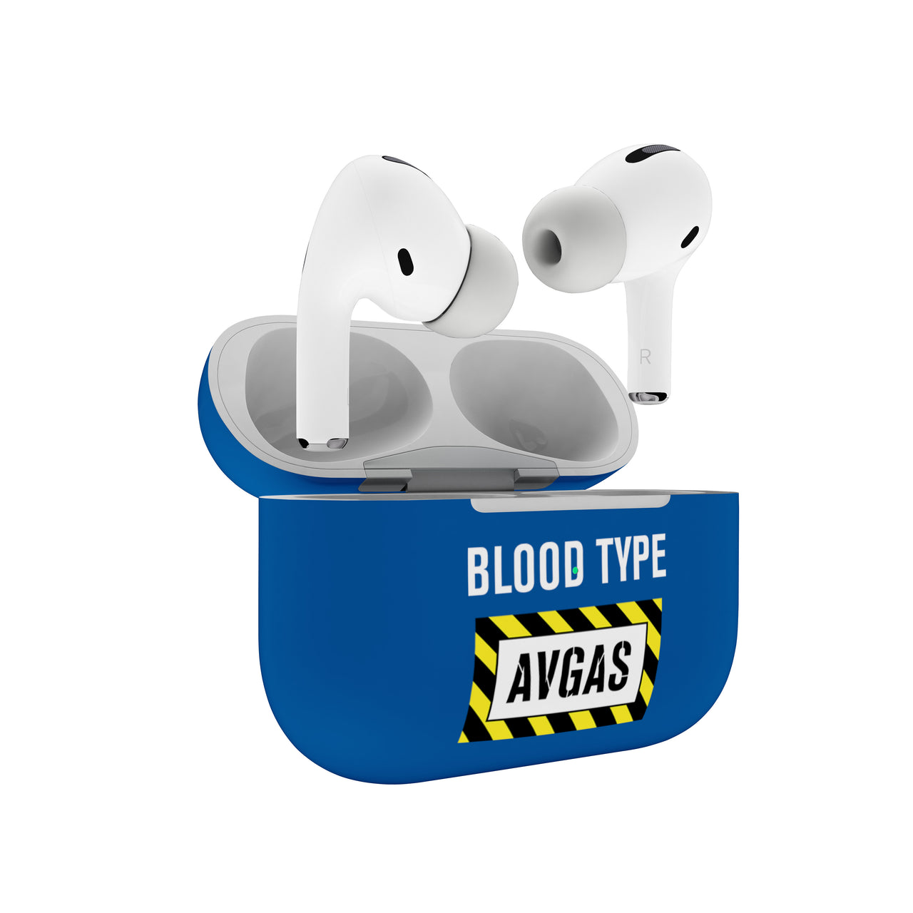 Blood Type AVGAS Designed AirPods "Pro" Cases
