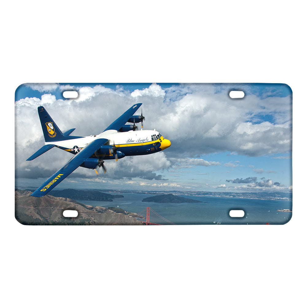 Blue Angels & Bridge Designed Metal (License) Plates